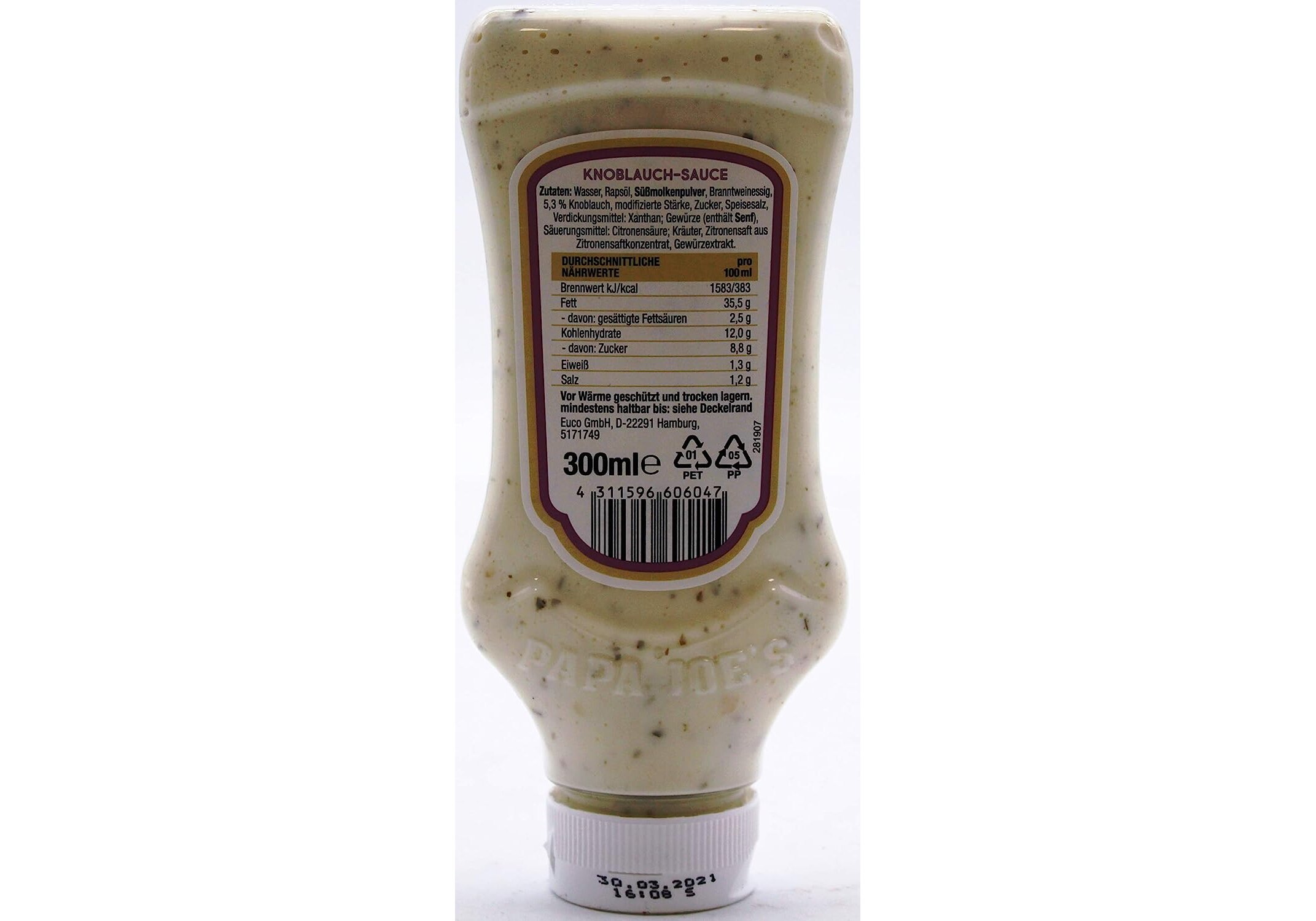 knoblauch Sauce - Thomy - 300ml